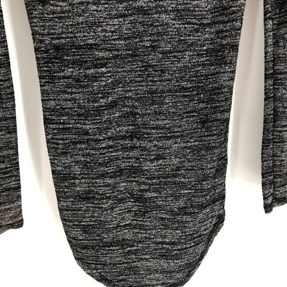 Revamped Dark Grey Heathered Long Sleeve Crew Neck Shirt size XS - Picture 12 of 15